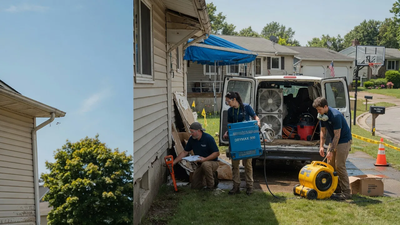 Ceiling Leak Cleanup in Hoyt Lakes, MN near me